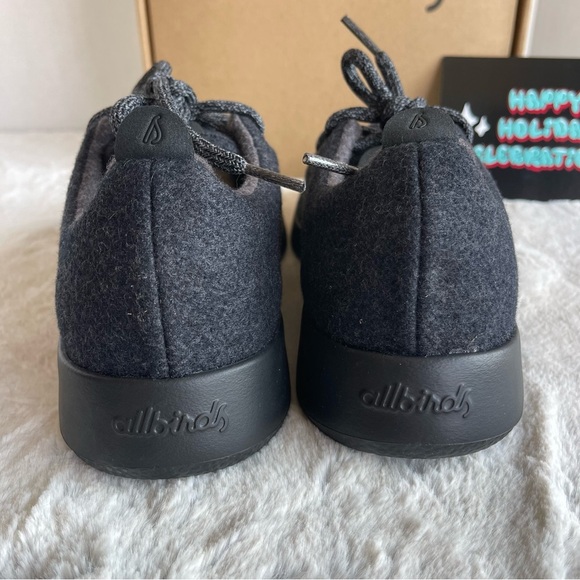 Allbirds Black Sneakers with TikTok Logo New With Box Women Size 9 - Picture 5 of 9